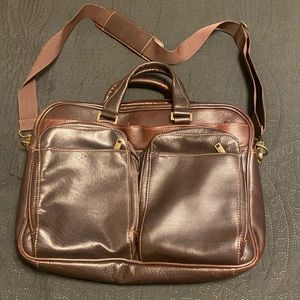 Wilson’s leather briefcase